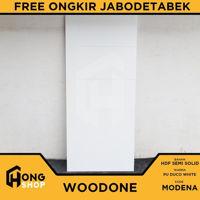 PREMIUM Pintu Geser/Sliding HDF WOODONE PU Duco Finish ULTIMATE SET