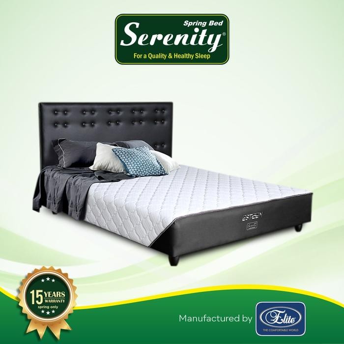 PREMIUM Serenity by Elite Springbed Kasur Esteem NewEdition