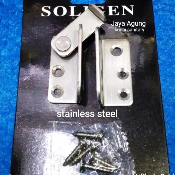 PREMIUM Grendel Sliding Soligen /Grendel Pintu Sliding/Pintu Dorong Soligen