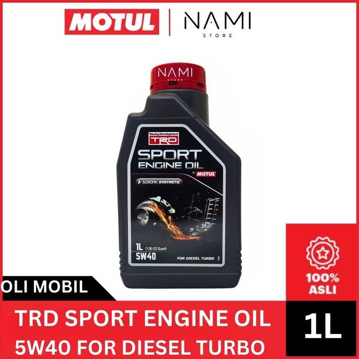 PREMIUM *MOTUL TRD DIESEL 5W40 (1L)* Oli Mesin Mobil Diesel