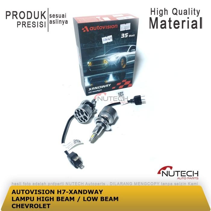 Jual Lampu Chevrolet Led Autovision H7 Ori Set