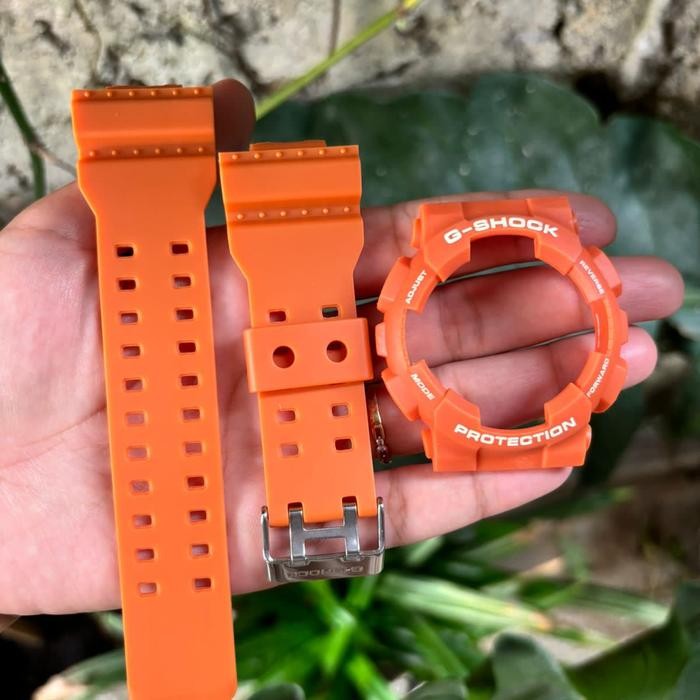 BNB G-SHOCK GA100 SOLID ORANGE