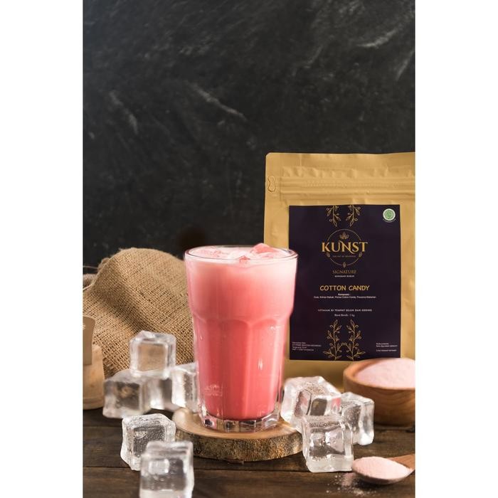 

Tersedia Cotton Candy Signature Kunst Powder 1Kg - Bubuk Minuman Rasa Cotton Candy