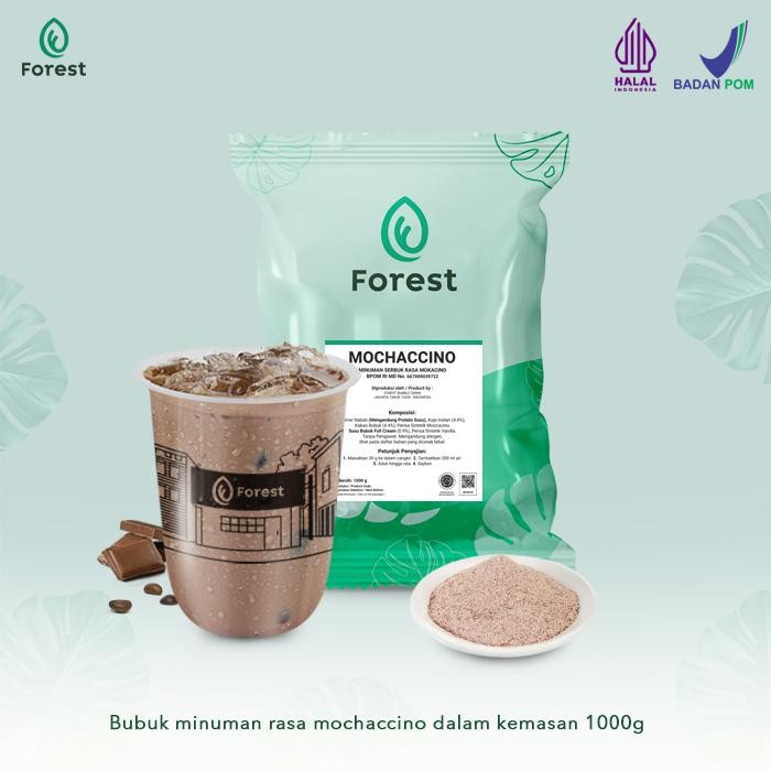 

Tersedia Bubuk Minuman Mochaccino 1Kg - FOREST Bubble Drink Shopee