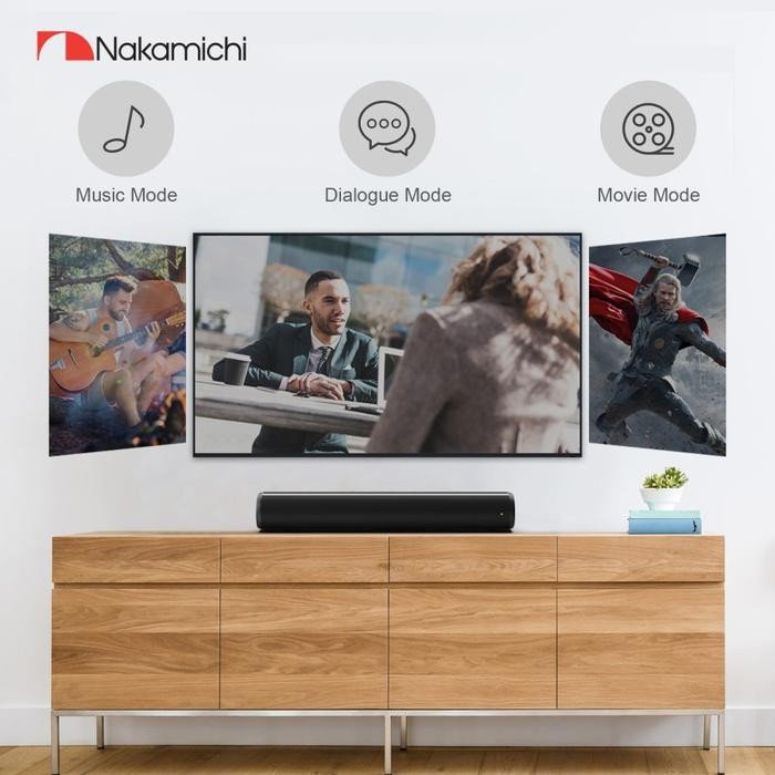 Promo Nakamichi Soundstation Venus Mini Soundbar Bluetooth Amplifier