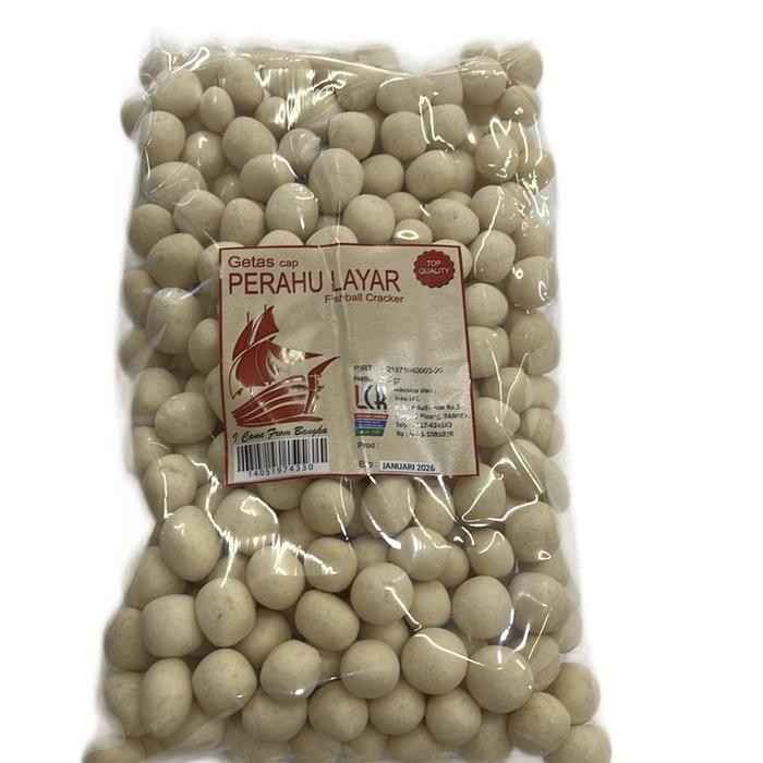 

ORIGINAL Getas kerupuk ikan Goreng Snacks khas Bangka perahu layar terfavt dari LCK READY STOCK