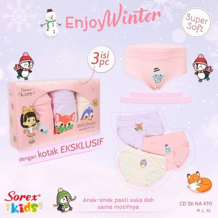 Pilihan- Sorex Celana Dalam Anak Perempuan Segitiga