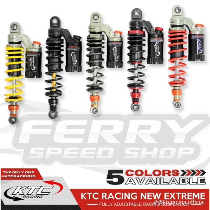 SHOCK KTC EXTREME 280MM / SHOCK TABUNG KTC EXTREME 280MM YAMAHA BEBEK