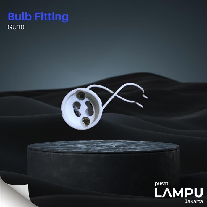 Kabel Soket Fitting Spot GU10 / Lampu Halogen GU 10 / Fitting lampu GU