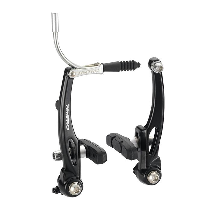 VBRAKE TEKTRO TAIWAN 855AL V BRAKE LINEAR SPRING BLACK MTB SEPEDA LIPAT ORIGINAL