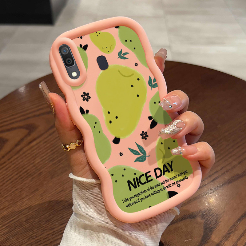 Casing HP Untuk Samsung A20 A30 M10s Case Pir hijau Baru Kasus Lembut Kesing Cesing lunak Silikon So