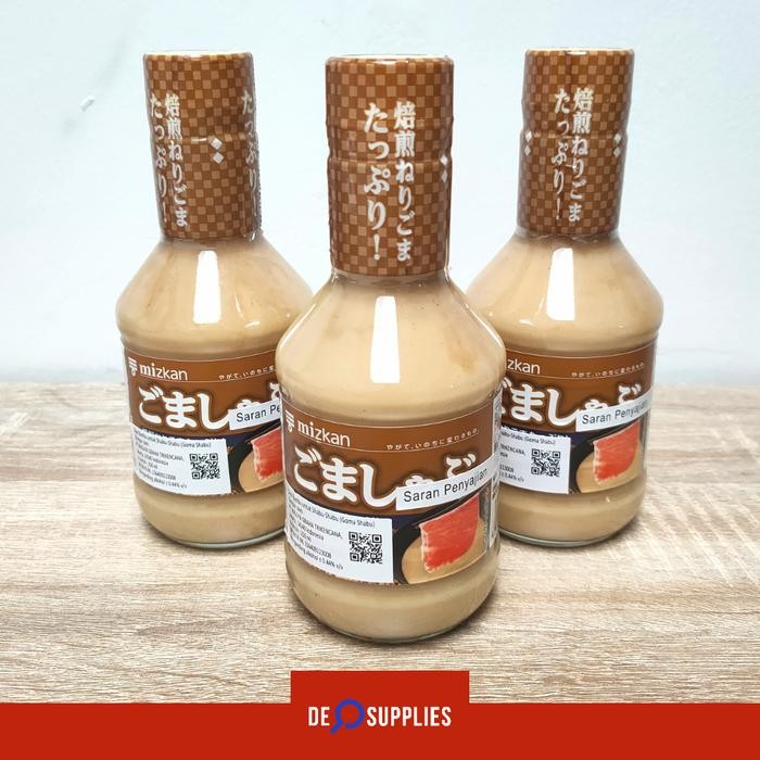 

Mizkan Goma Shabu 250ml - Saus Bumbu Wijen Shabu Sesame Dipping Sauce