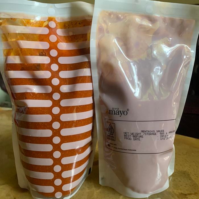 

Omayo mentaiko sauce halal MUI