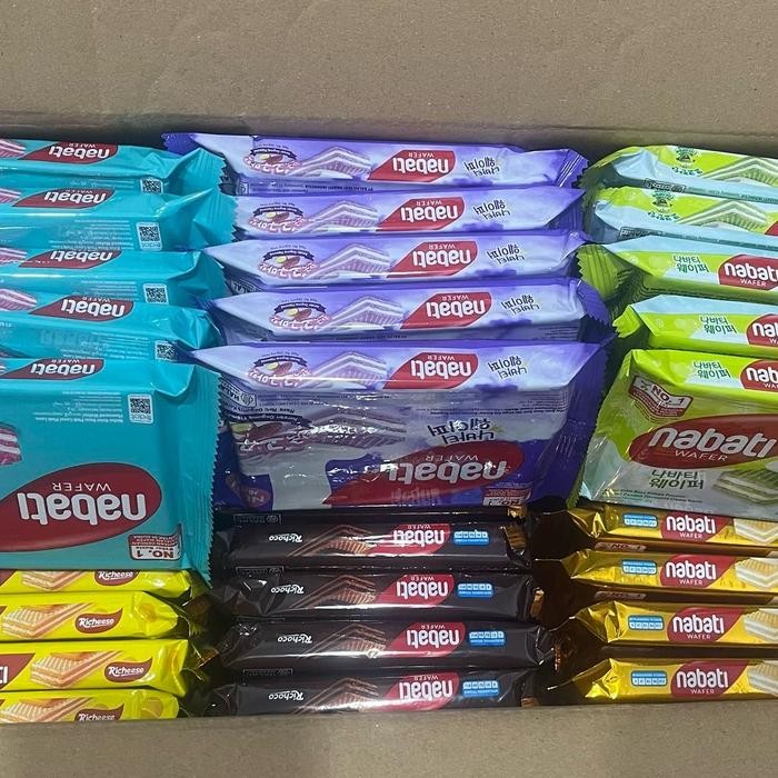 

(Isi 60pcs/1 DUS) NABATI MIX 6 RASA