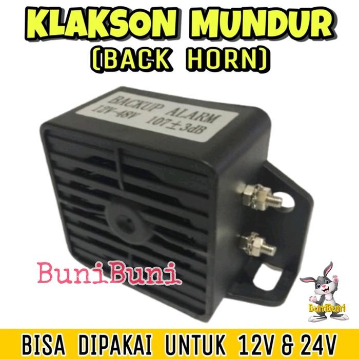 Jual Klakson Mundur Atret / Alarm Mundur Mobil & Truk 1 Suara Universal (Versi Suara Cepat)