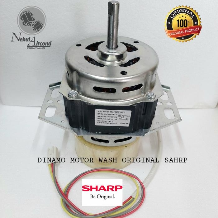 Dinamo Mesin Cuci Top Loading Motor Sharp Original