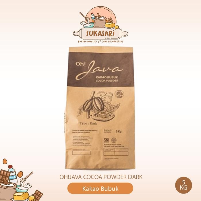 

Oh! Java Cocoa Powder Dark 5kg Bubuk Kakao oh java