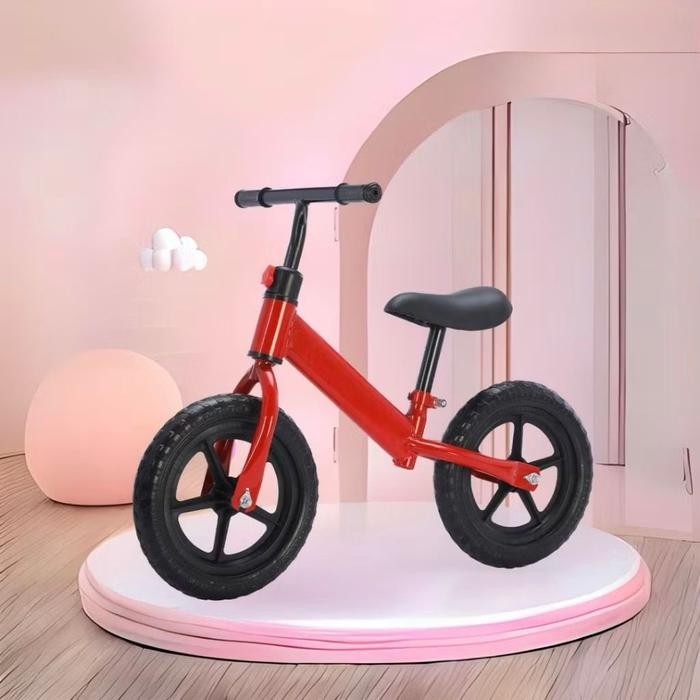 Sepeda Keseimbangan Anak Balance Bike Sepeda Tanpa Pedal 12" Inc Sepeda Anak 1 Tahun
