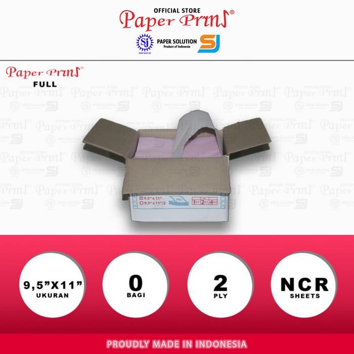 

Paperpryns Kertas Continuous Form Full 2Ply Ncr 9,5" X 11