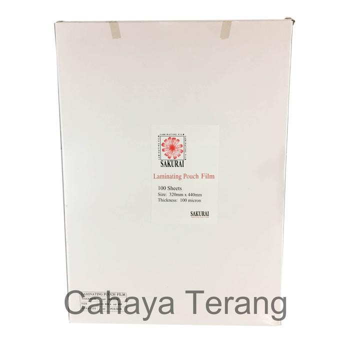 

Plastik Laminating Sakurai A3 320Mmx440Mm 100Micron