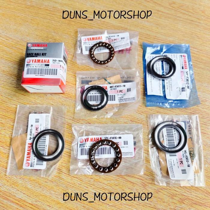 1 Set Klaher Komstir / Bearing Komstir Mio Sporty Nouvo Mio Soul Rx King Fino Vega R Jupiter Z