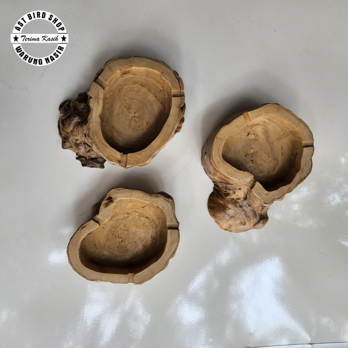 Asbak kayu kopi wood coffe