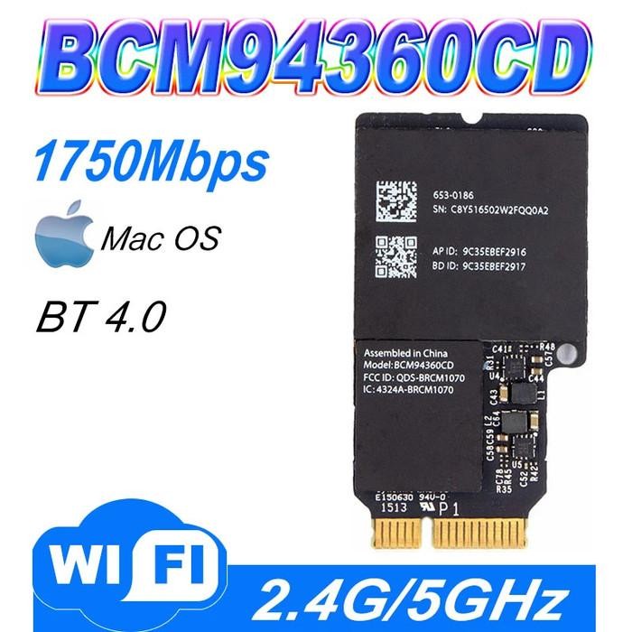 BROADCOM BCM94360CD WIFI CARD BLUETOOTH HANDOFF AIRDROP HACKINTOSH
