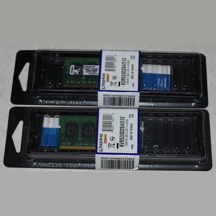 KINGSTON MEMORI NOTEBOOK DDR2 512 MB PC 4200 BARU UNTUK LAPTOP - RAM