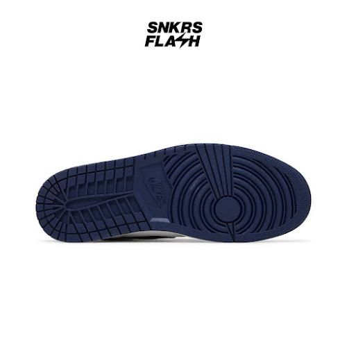 NIKE Air Jordan 1 Retro High Og Midnight Navy Sepatu Sneakers Pria - DZ5485401 - Size 47.5