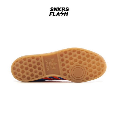 ADIDAS Hamburg Blue Bird Solar Orange Sepatu Sneakers Wanita - IH5471 - Size 36.7