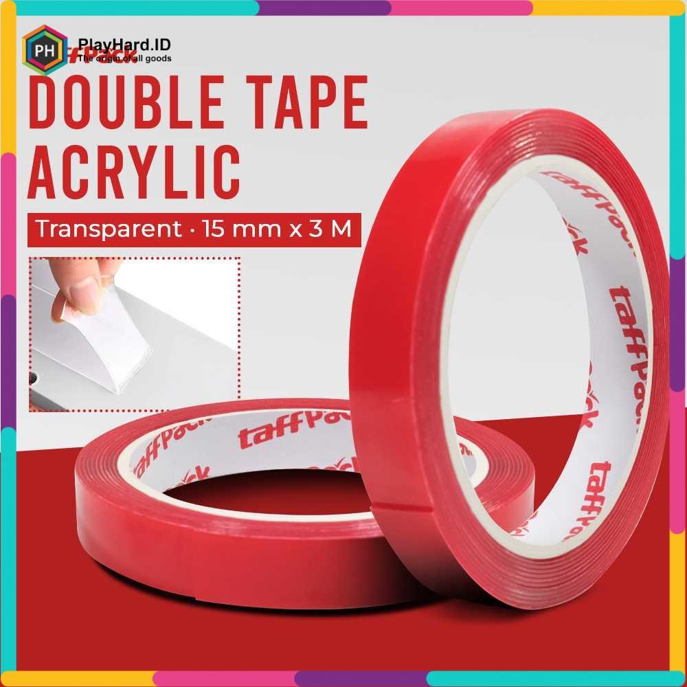 

Double Tape Acrylic Transparan Kuat – Perekat Serbaguna Tahan Lama
