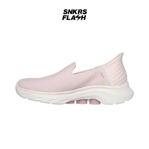 SKECHERS Go Walk 7 Light Pink Sepatu Casual Wanita - 125228LTPK - Size 38.5