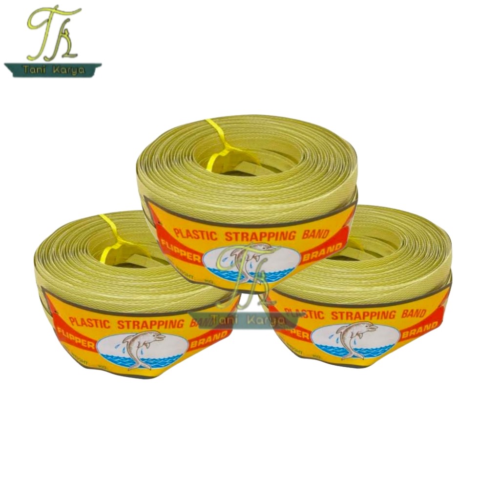 TALI STRAPPING BAND 1 KG / TALI PLASTIK STRAPPING / TALI IKAT KERANJANG