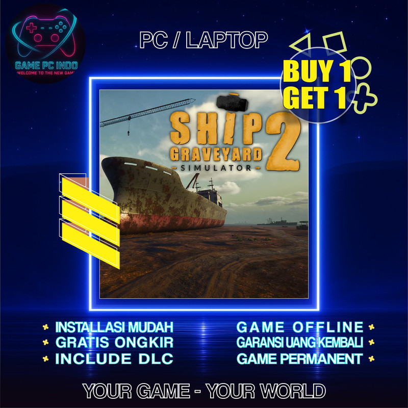 Ship Graveyard Simulator 2 PC Laptop / Game Simulator PC