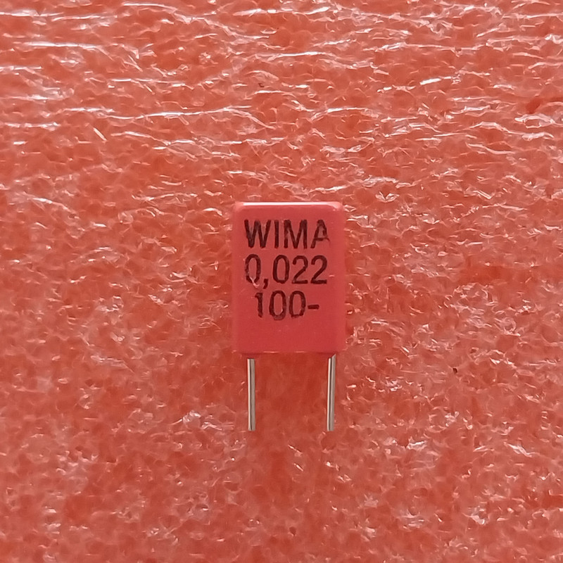 Capacitor Kapasitor FKP 22nF 100V Wima
