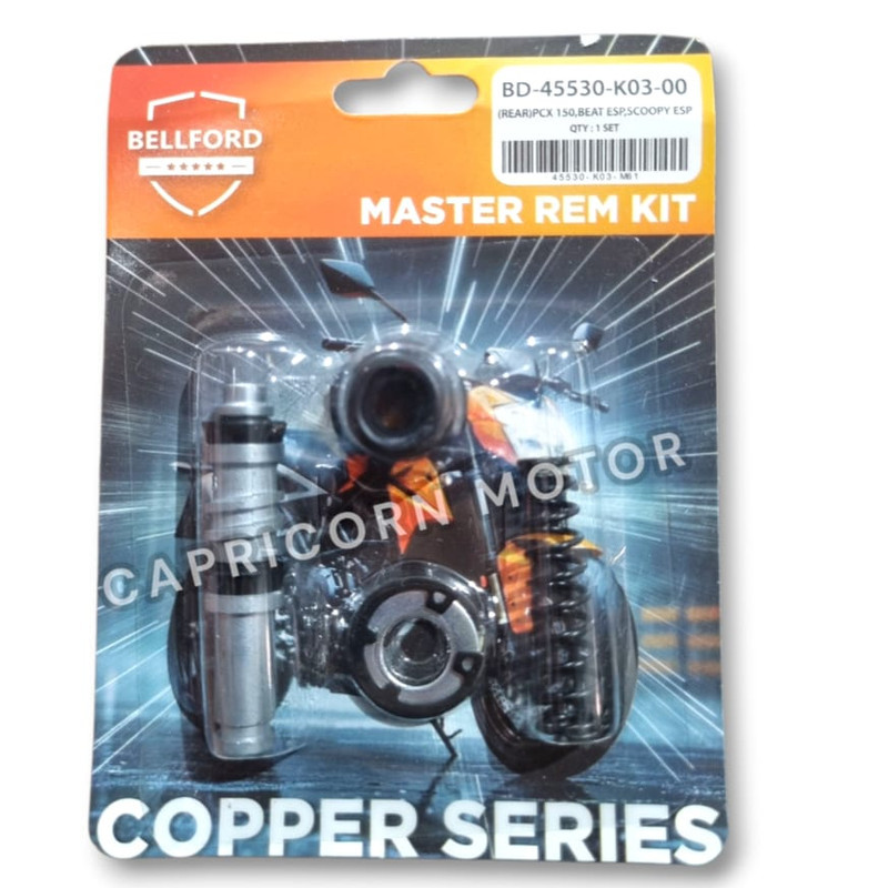 MASTER REM KIT BELAKANG PCX 150 BEAT ESP SCOOPY ESP SET BELLFORD