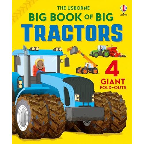 Kinokuniya Children Book - BIG BOOK OF BIG TRACTORS - 9781836040231