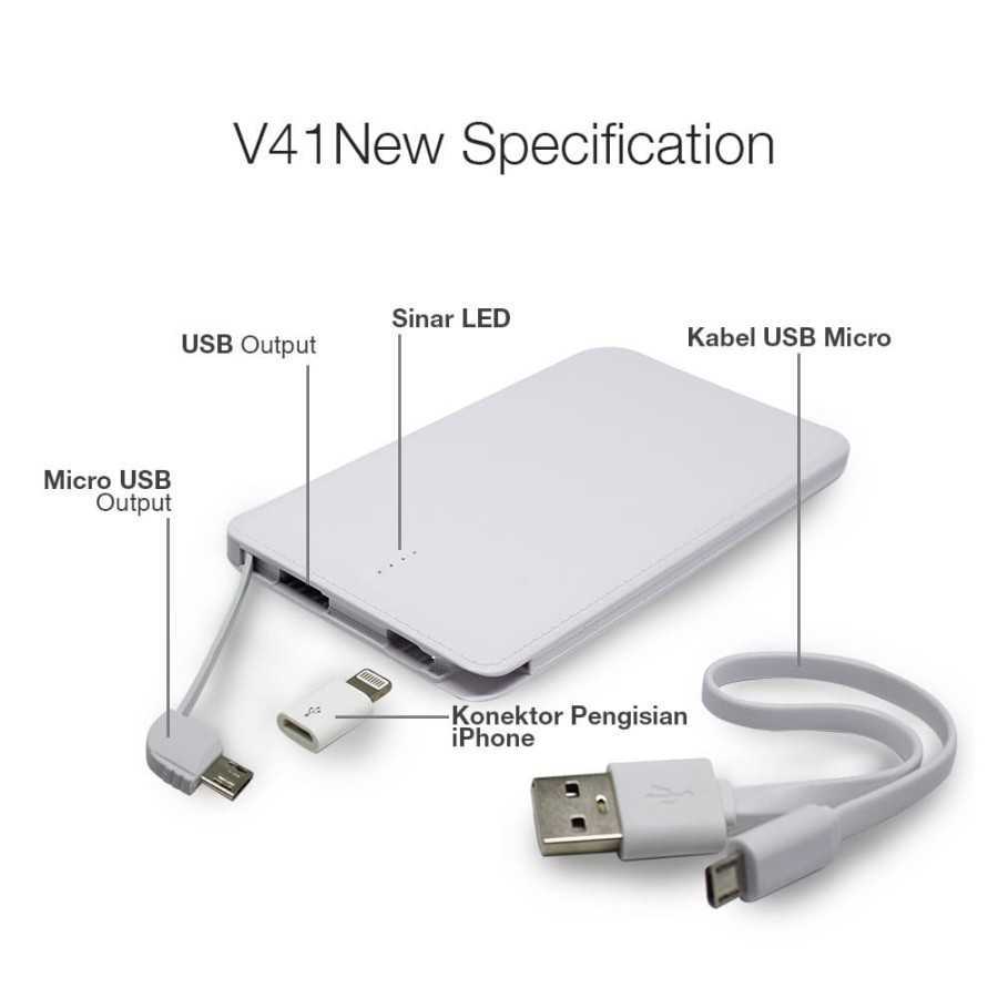 Power Bank VEGER 10000 Mah - PB VEGER - CASAN VEGER CAS VEGER 10000MAH
