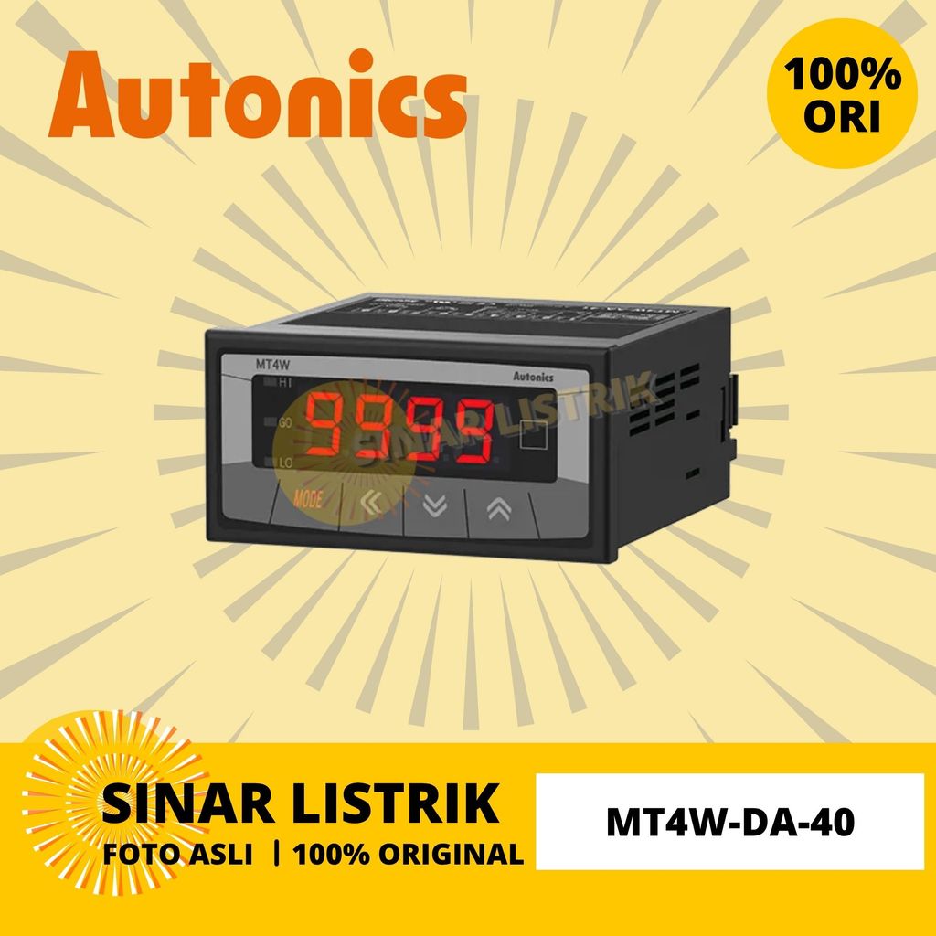 AUTONICS DIGITAL MULTI PANEL MT4W-DA-40
