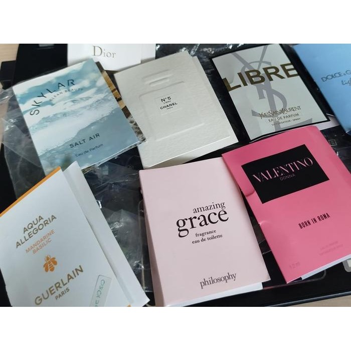 Vial Parfum Brand Highend (prada,valentino,guerlain,philosophy)