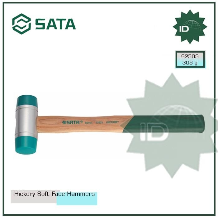 PALU KARET HAMMER 92503 HICKORY SOFT FACE HAMMER 308G SATA