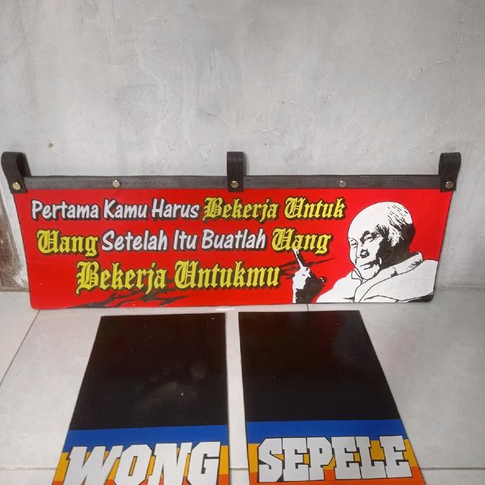 PREMIUM Karpet/Kepet Lumpur Roda Belakang Dan Pengaman Belakang Cocok Segala Jenis Pickup