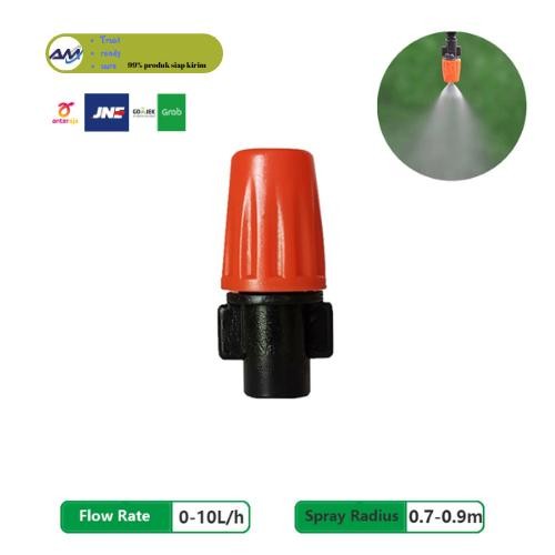 PREMIUM Sprayer Fogger Head Mist Nozzle Misting sprinkler Pengkabutan 17T