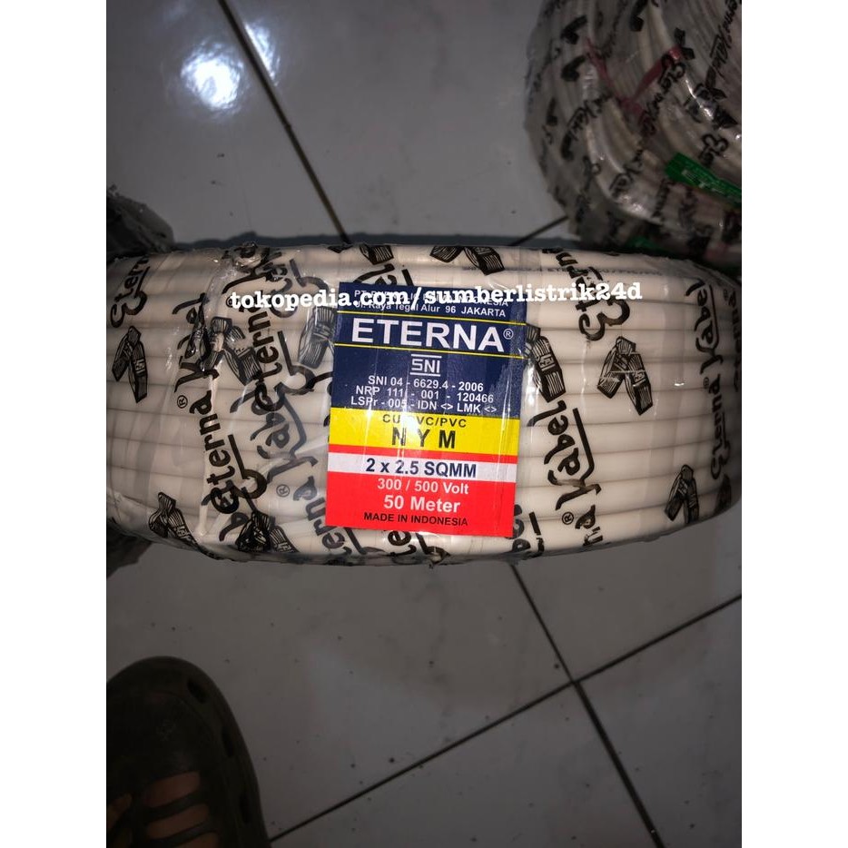 KABEL ETERNA NYM 2 X 2.5 / KABEL NYM 2X2.5 NYM 2 X 2,5 50METER