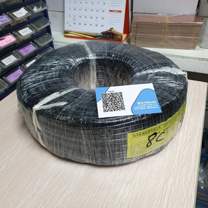 KABEL ISI 8, 200 METER KABEL AWG 24 ( 8 JALUR )