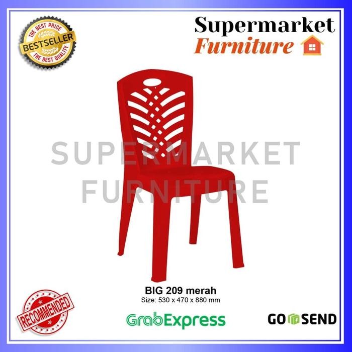PREMIUM KURSI NAPOLLY 209/KURSI SANDARAN/KURSI PLASTIK NAPOLLY/209