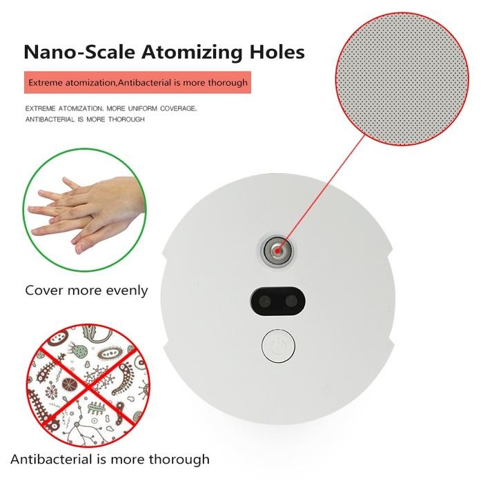 SMART HAND SANITIZER SPRAY SENSOR OTOMATIS DESINFEKTAN TANGAN RUANGAN