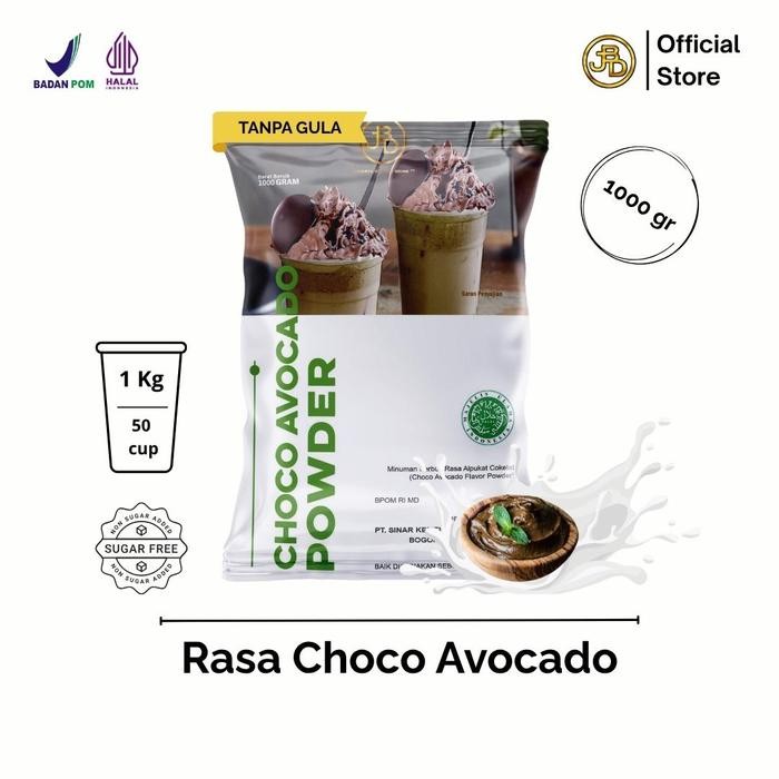 

Tersedia JBD Choco Avocado Bubble Drink Powder 1Kg - Bubuk Minuman Premium Halal Shopee