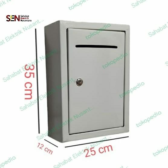 

Bisa Gosend! Box Saran Kotak Saran Sugestion Box Indoor Besi