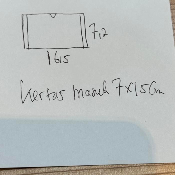 

Bisa Gosend! Acrylic Frame List 2Mm/Akrilik Selipan Kertas Tempel Uk T 7 Cm X P 16.5 Cm